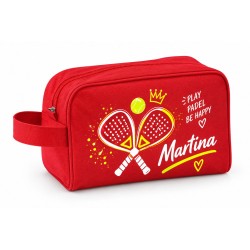 Neceser Pádel Personalizado Chicas con Nombre | Padel Vibes