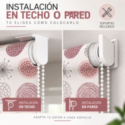Estor Enrollable Estampado Juvenil Círculos 009 a Medida - Estores Iroa