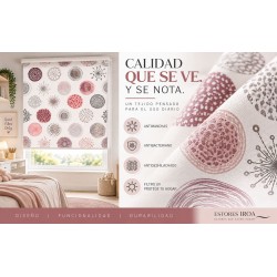 Estor Enrollable Estampado Juvenil Círculos 009 a Medida - Estores Iroa
