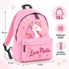 Mochila Escolar Personalizada Unicornio con Nombre | 18 L | Estores Iroa