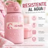 Pack Mochila Infantil Personalizada + 50 Etiquetas Escolares con Nombre – Unicornio 01-26