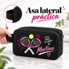 Neceser Pádel Personalizado con Nombre Rosa | Estores Iroa