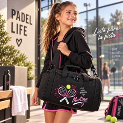 Pack Pádel Personalizado Martina – Bolsa de Deporte + Neceser a Juego