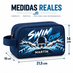 Neceser Natación Personalizado Niño con Nombre | Swim Club