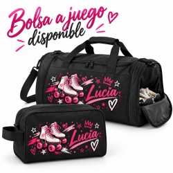 Pack Patinadora Personalizado – Bolsa de Deporte + Neceser a Juego