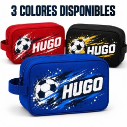 Pack Fútbol Personalizado con Nombre Impact 26 – Bolsa de Deporte + Neceser a Juego