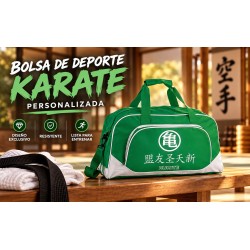 Bolsa de Karate Personalizada con Nombre | Estores Iroa