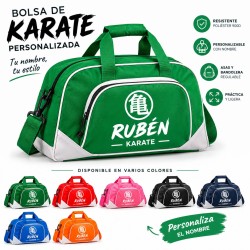 Bolsa de Karate Personalizada con Nombre | Estores Iroa