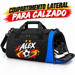Bolsa Fútbol Personalizada con Zapatillero | Mundial 03-26