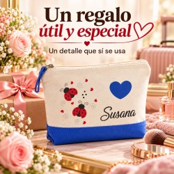 Neceser Personalizado con Nombre Mariquitas | Estores Iroa