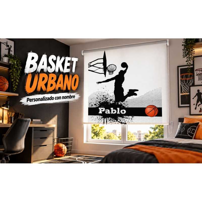 Estor enrollable Juvenil Baloncesto Personalizado 011 | Estores Iroa