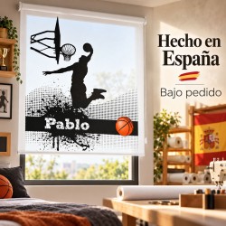Estor enrollable Juvenil Baloncesto Personalizado 011 | Estores Iroa