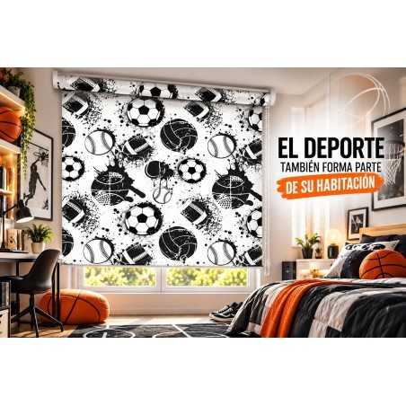 Estor Infantil de Fútbol a Medida | Estores Iroa