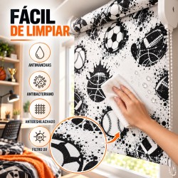 Estor Infantil de Fútbol a Medida | Estores Iroa