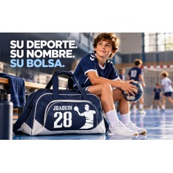 Bolsa Balonmano Personalizada Unisex con Nombre y Número | Estores Iroa