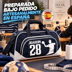 Bolsa Balonmano Personalizada Unisex con Nombre y Número | Estores Iroa