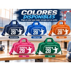 Bolsa Balonmano Personalizada Unisex con Nombre y Número | Estores Iroa