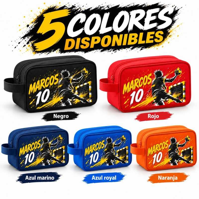 Neceser Balonmano Personalizado | Nombre y Dorsal| Estores Iroa