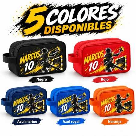 Neceser Balonmano Personalizado | Nombre y Dorsal| Estores Iroa