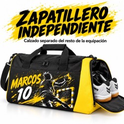 Bolsa Balonmano Personalizada Nombre y Dorsal | Estores Iroa