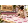 Estor Juvenil Rosa Hojas a Medida | Hojas 306 – Estores Iroa
