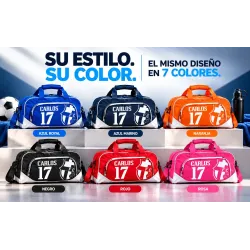 Bolsa de Fútbol Barcelona Personalizada con Nombre y Dorsal | Estores Iroa