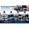 Bolsa de Fútbol Barcelona Personalizada con Nombre y Dorsal | Estores Iroa