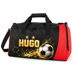 Pack Futbol Golden Goal Personalizado con Nombre – Bolsa Deportiva 41L + Neceser