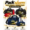 Pack Futbol Golden Goal Personalizado con Nombre – Bolsa Deportiva 41L + Neceser