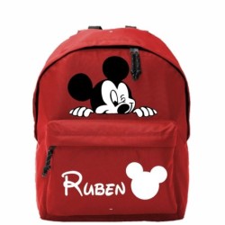  Mochila escolar infantil personalizada Mickey