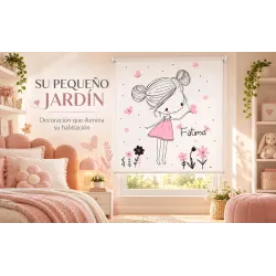 Estor Enrollable Infantil Mariposas a Medida | Estores Iroa