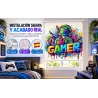 Estor Enrollable Juvenil Gamer 02 a Medida | Estores Iroa