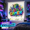 Estor Enrollable Juvenil Gamer 02 a Medida | Estores Iroa