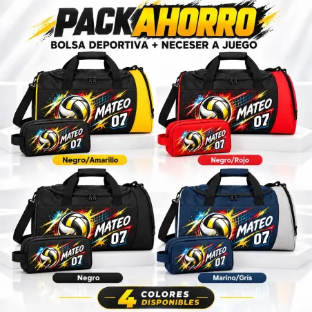 Pack Voleibol Personalizado con Nombre | Volley Urban 07