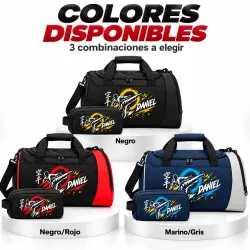 Pack Karate Spirit 01-26 Personalizado con Nombre | Bolsa + Neceser