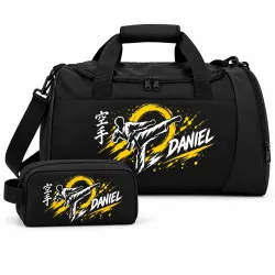 Pack Karate Spirit 01-26 Personalizado con Nombre | Bolsa + Neceser