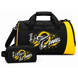 Pack Karate Spirit 01-26 Personalizado con Nombre | Bolsa + Neceser