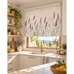 Estor para Cocina Lavanda a Medida– Translúcido, Opaco o Screen | Estores Iroa