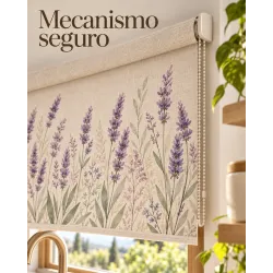Estor para Cocina Lavanda a Medida– Translúcido, Opaco o Screen | Estores Iroa