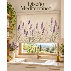 Estor para Cocina Lavanda a Medida– Translúcido, Opaco o Screen | Estores Iroa