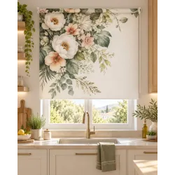 Estor Floral para Cocina a Medida | Floral Botánico 07-26