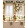 Estor Floral para Cocina a Medida | Floral Botánico 07-26