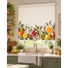 Estor para Cocina a Medida Frutas & Cubiertos Mediterráneo 08-26 | Estores Iroa