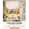 Estor para Cocina a Medida Frutas & Cubiertos Mediterráneo 08-26 | Estores Iroa