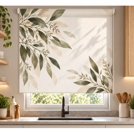 Estor Enrollable Cocina a Medida Botánico | Estores Iroa