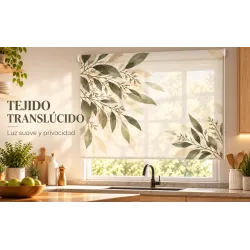 Estor Enrollable Cocina a Medida Botánico | Estores Iroa