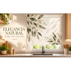 Estor Enrollable Cocina a Medida Botánico | Estores Iroa