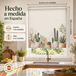 Estor Cactus para Cocina a Medida | Cactus 105 | Estores Iroa
