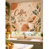 Estor Cocina Café Estampado a Medida | Estores Iroa