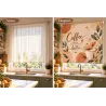 Estor Cocina Café Estampado a Medida | Estores Iroa